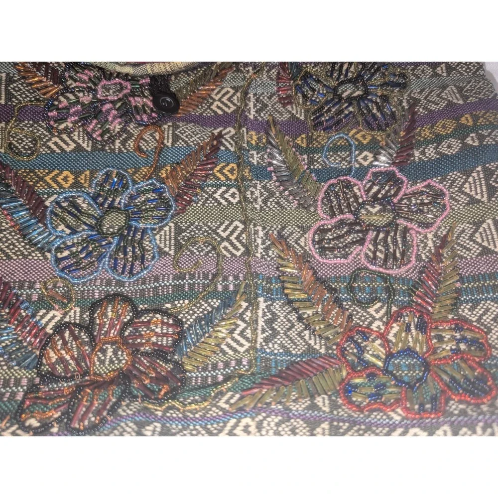BoHo Beaded Embroidered Hippie Y2K‎ Bag